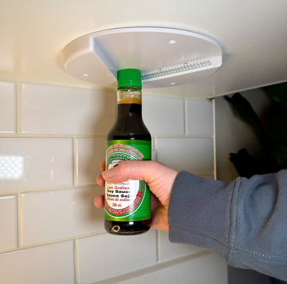 JarBuddy™ Under Cabinet Jar & Bottle Opener – Easy Grip Design